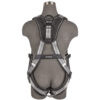 Safewaze PRO+ Slate Harness: Alu 1D, Alu QC Chest, Alu FD, TB Legs (3X) - 020-1218
