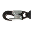 Safewaze Arc Flash 6' Energy Absorbing Lanyard: Aramid, Dual Leg, Alu Rebar Hooks - 020-2041