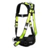 Safewaze PRO Construction Harness: 3D, QC Chest, QC Legs, Free Floating Waist Pad (M) - 021-1451