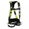 Safewaze PRO Construction Harness: 3D, QC Chest, QC Legs, Free Floating Waist Pad (2X) - 021-1454