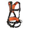 Safewaze V-Select Construction Harness: 3D, QC Chest, TB Legs (XL/2X) - 021-1728