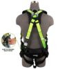 Safewaze PRO Construction Harness: 3D, MB Chest, TB Legs, Trauma relief (XS) - 023-1227