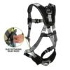 Safewaze PRO+ Slate Harness: Alu 1D, Alu QC Chest/Legs, Trauma relief (3X) - 023-1269