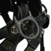 Safewaze Arc Flash Wind & Tower Harness: 5D, Removable Seat, QC Legs (S/M) - 024-1385