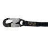 Safewaze Arc Flash 6' Internal Energy Absorbing Lanyard: Aramid, Soft Loop, Alu Snap Hook - 024-2154