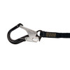 Safewaze Arc Flash 6' Internal Energy Absorbing Lanyard: Aramid, Soft Loop, Alu Rebar Hook - 024-2156
