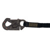 Safewaze Arc Flash 6' Internal Energy Absorbing Lanyard: Aramid, Soft Loop, Dielectric Snap Hook - 024-2158