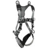 Safewaze PRO+ Slate Retrieval Harness: Alu 3D, Alu Shoulder D's, Alu QC Chest, Alu FD, TB Legs (XS) - 025-1764