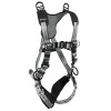Safewaze PRO+ Slate Retrieval Harness: Alu 3D, Alu Shoulder D's, Alu QC Chest, Alu FD, TB Legs (3X) - 025-1770