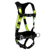 Safewaze PRO Construction Harness: 3D, MB Chest, TB Legs, Free Floating Waist Pad (S) - FS160-S