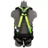 Safewaze PRO Construction Harness: 3D, MB Chest, TB Legs, Fixed Waist Pad (M) - FS170-M