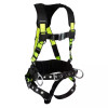 Safewaze PRO Construction Harness: 3D, QC Chest, TB Legs, Fixed Waist Pad (S) - FS170-QC-S