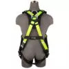Safewaze PRO Harness: 1D, MB Chest, TB Legs (3X) - FS185-3X