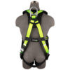 Safewaze PRO Harness: 1D, QC Chest, TB Legs (3X) - FS185-QC-3X