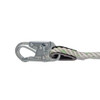 Safewaze 6' Rope Positioning Assembly: Rope Ascender, Snap Hook - FS33200
