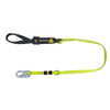Safewaze Arc Flash 4'-6' Adjustable Energy Absorbing Lanyard: Snap Hook, Soft Loop - FS560-AF-SE-AJ