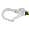 Safewaze PRO 6' Stretch Energy Absorbing Lanyard: Rebar Hooks, Rescue Rings - FS578