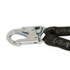 Safewaze PRO 6' Internal Energy Absorbing Lanyard: Dual Leg, Snap Hooks - FS581