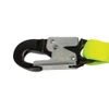 Safewaze PRO 6' Stretch Internal Energy Absorbing Lanyard: Alu Snap Hooks - FS590-ALU
