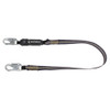 Safewaze Welding 6' Energy Absorbing Lanyard: Snap Hook - FS77330-FR