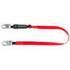 Safewaze Welding 6' Energy Absorbing Lanyard: Snap Hooks - FS77430-WE