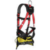 Safewaze Oil & Gas Harness: 1D, Derrick Belt, QC Chest, FD, TB Legs (2X) - FS77635-OD-2X