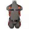 Safewaze V-Line Construction Harness: 3D, MB Chest, TB Legs (M) - FS99160-E-M