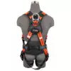 Safewaze V-Line Construction Harness: 3D, MB Chest, TB Legs (M) - FS99160-E-M