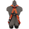 Safewaze V-Line Harness: 1D, MB Chest, MB Legs (Universal) - FS99280-E