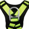 Safewaze Reflective Harness: 1D, MB Chest, TB Legs (S/M) - FS-HIVIS185-S/M