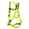 Safewaze Arc Flash Harness: DE 1D, DE MB Torso, DE MB Chest, DE QC Legs (3X) - SW77225-UTQC-3X