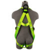 Safewaze Arc Flash Harness: DE 1D, DE MB Torso, DE MB Chest, DE QC Legs (3X) - SW77225-UTQC-3X