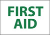 FIRST AID, 7X10, RIGID PLASTIC