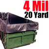 4 Mil 20 Yard Dumpster Liner