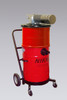 Nikro 15 Gallon Painted Steel Pneumatic DRY HEPA Vacuum - AHD15150