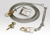 Miller SkyGrip Galvanized Horizontal Lifeline Kit with Anchor Shackles [20FT-300FT]