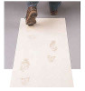 3M White Clean-Walk Mat 48 in x 60 in [240 Sheets] 5836