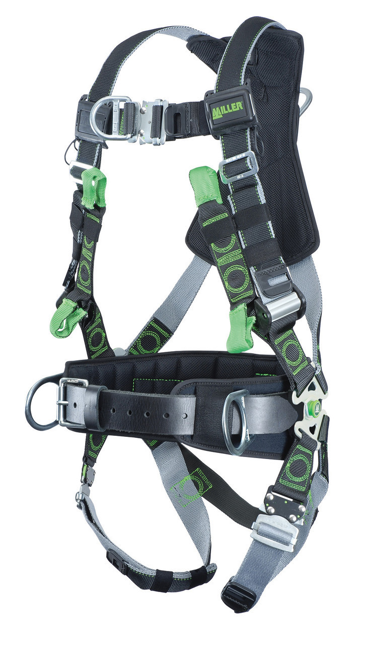 Miller Revolution DualTech Harness with Front DRing QuickConnect Leg