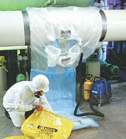 Asbestos, Lead & Mold Remediation Asbestos Abatement Glove Bags Jendco Safety Supply
