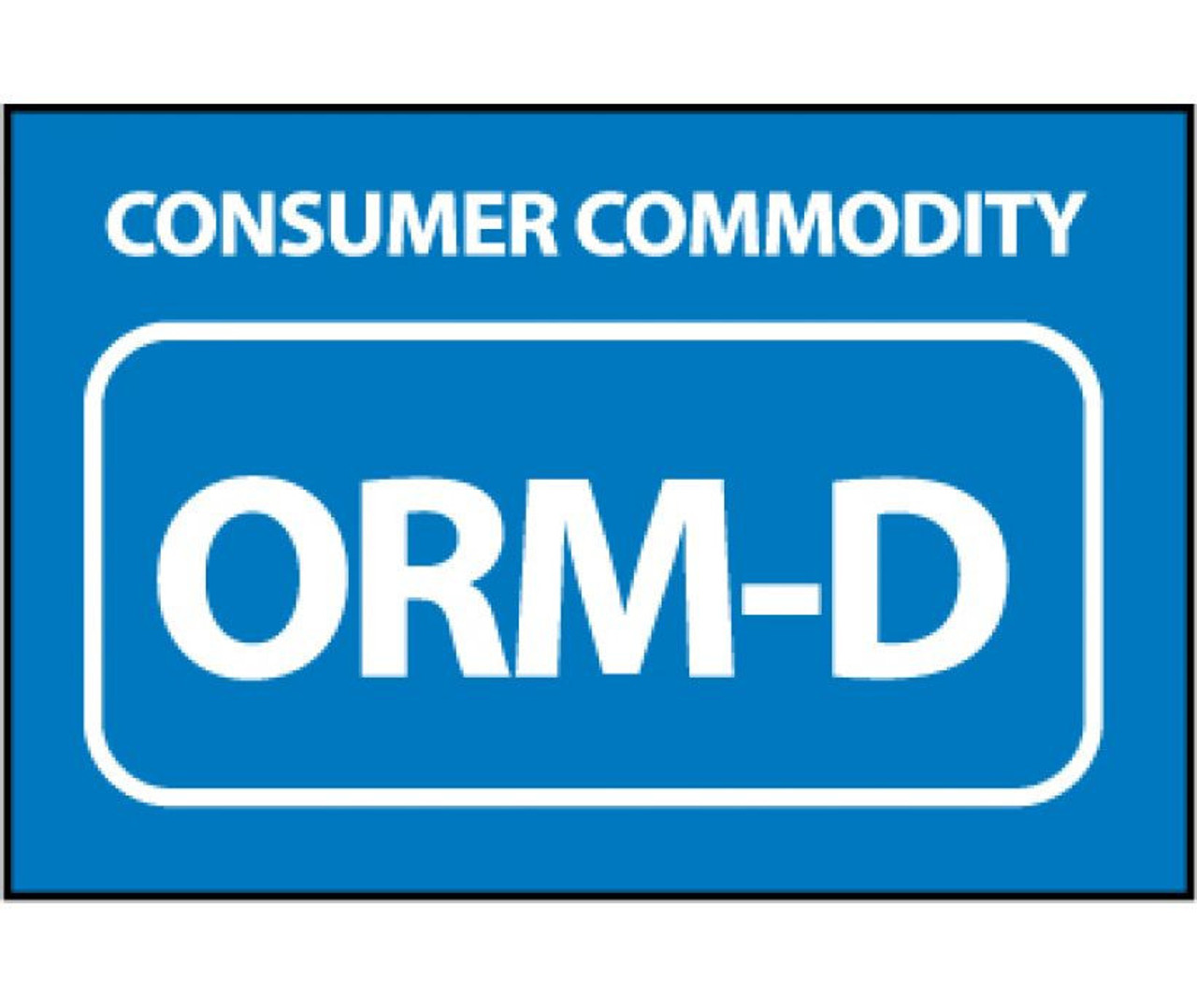 Labels - Shipping And Packing - Consumer Commodity Orm-D - 1.5X2.25 - PS  Paper - 500/Roll - HW32AL