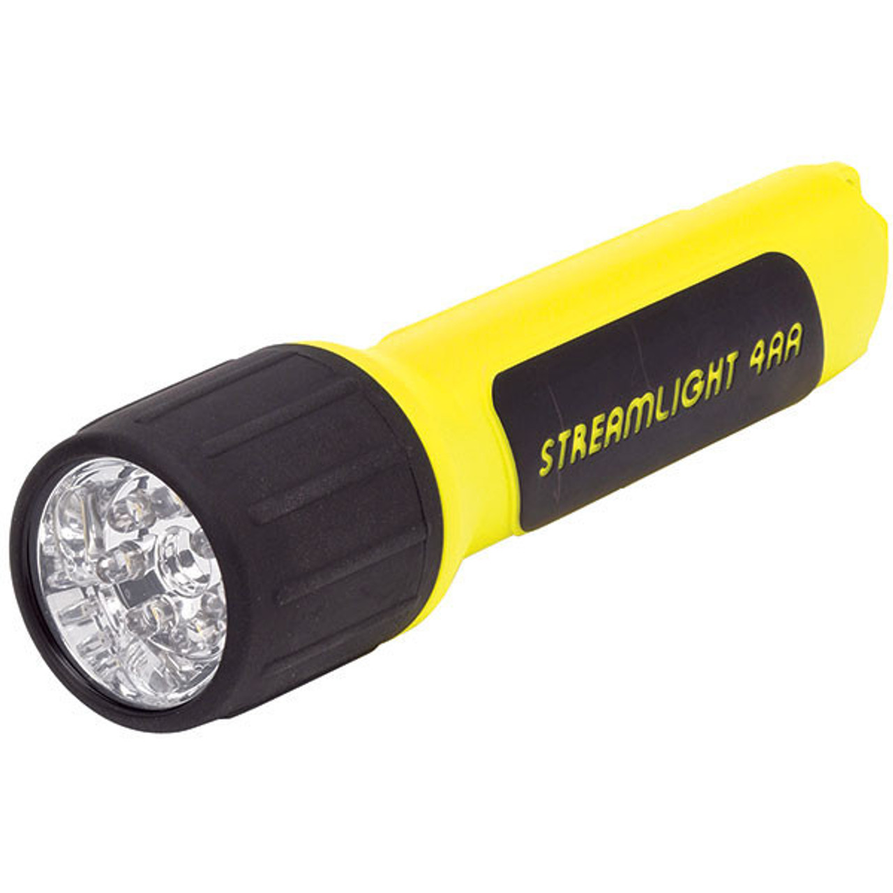 Streamlight Yellow ProPolymer 4AA LED Flashlight (4 AA Batteries Inclu