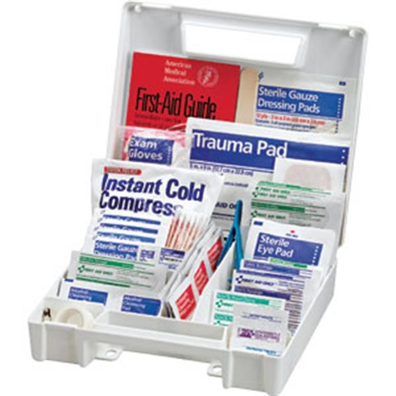 First Aid 131-Piece All-Purpose Kit, Plastic Case