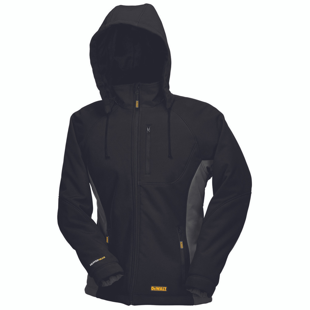 DEWALT デウォルト DCHJ075BーS Heated Quilted Soft Shell Jacket, S, Black 