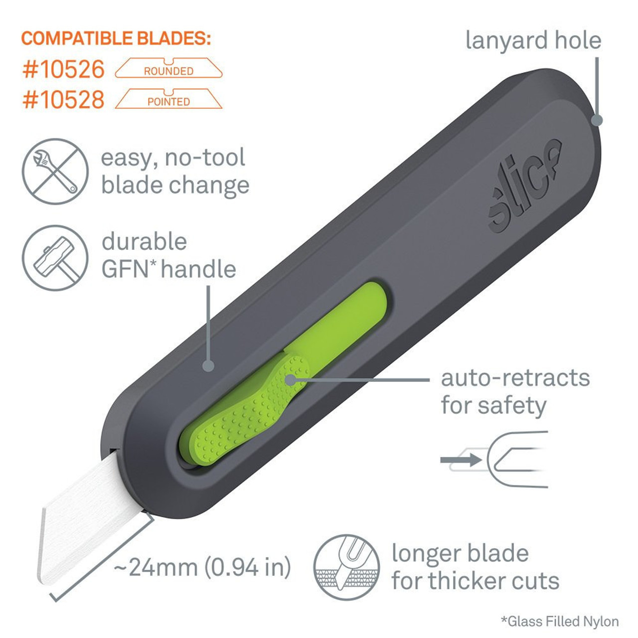 Slice retractable knife Clearance