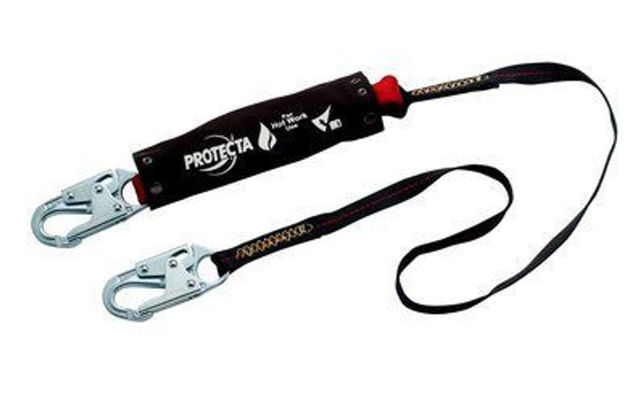 3M Protecta PRO Pack Shock Absorbing Lanyard for Hot Work Use