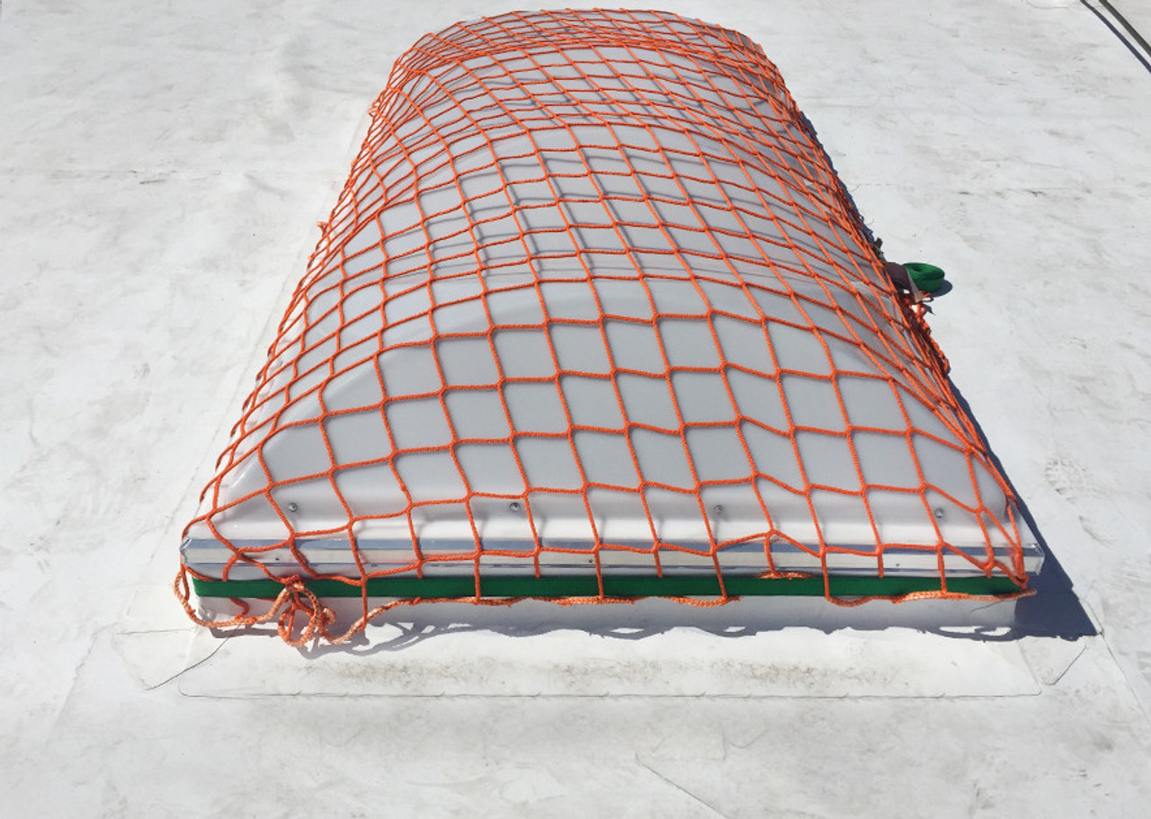 ★Fallett★ [FALLETT Skylight Fall Protection Safety Nets with Rachet Strap - 7