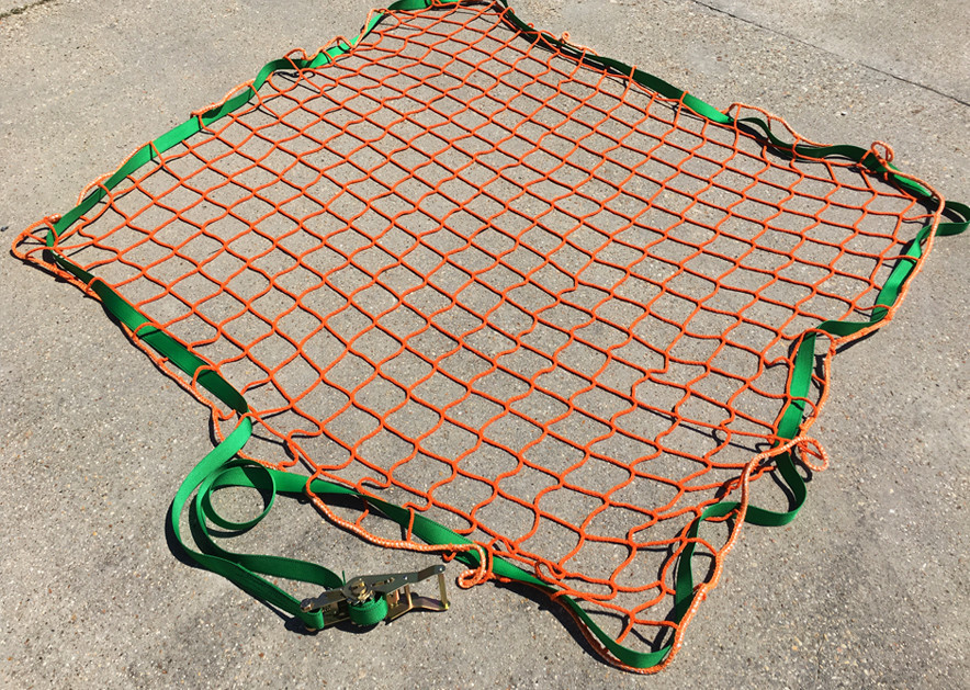 ネット　６ｍ×５ｍ Skylight Fall Protection Safety Nets with Rachet Strap - 7' x 10