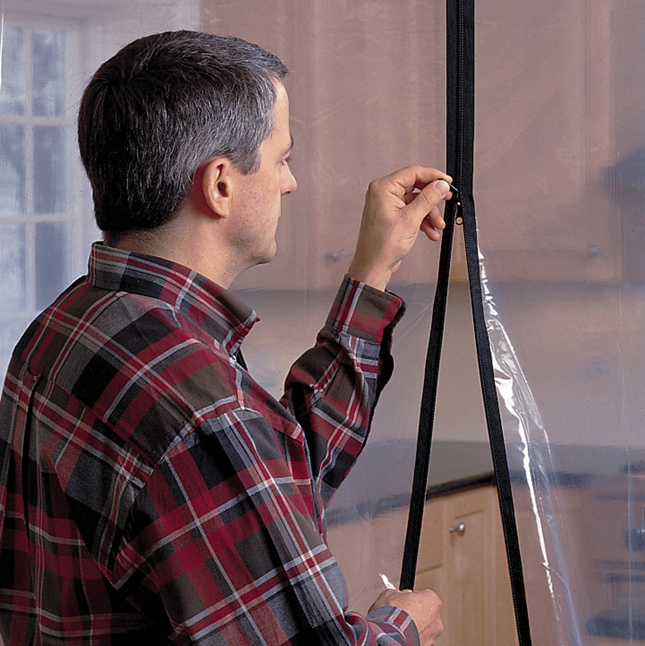 ZipWall Standard Adhesive Zippers 2-Pack - AZ2 - Jendco Safety Supply