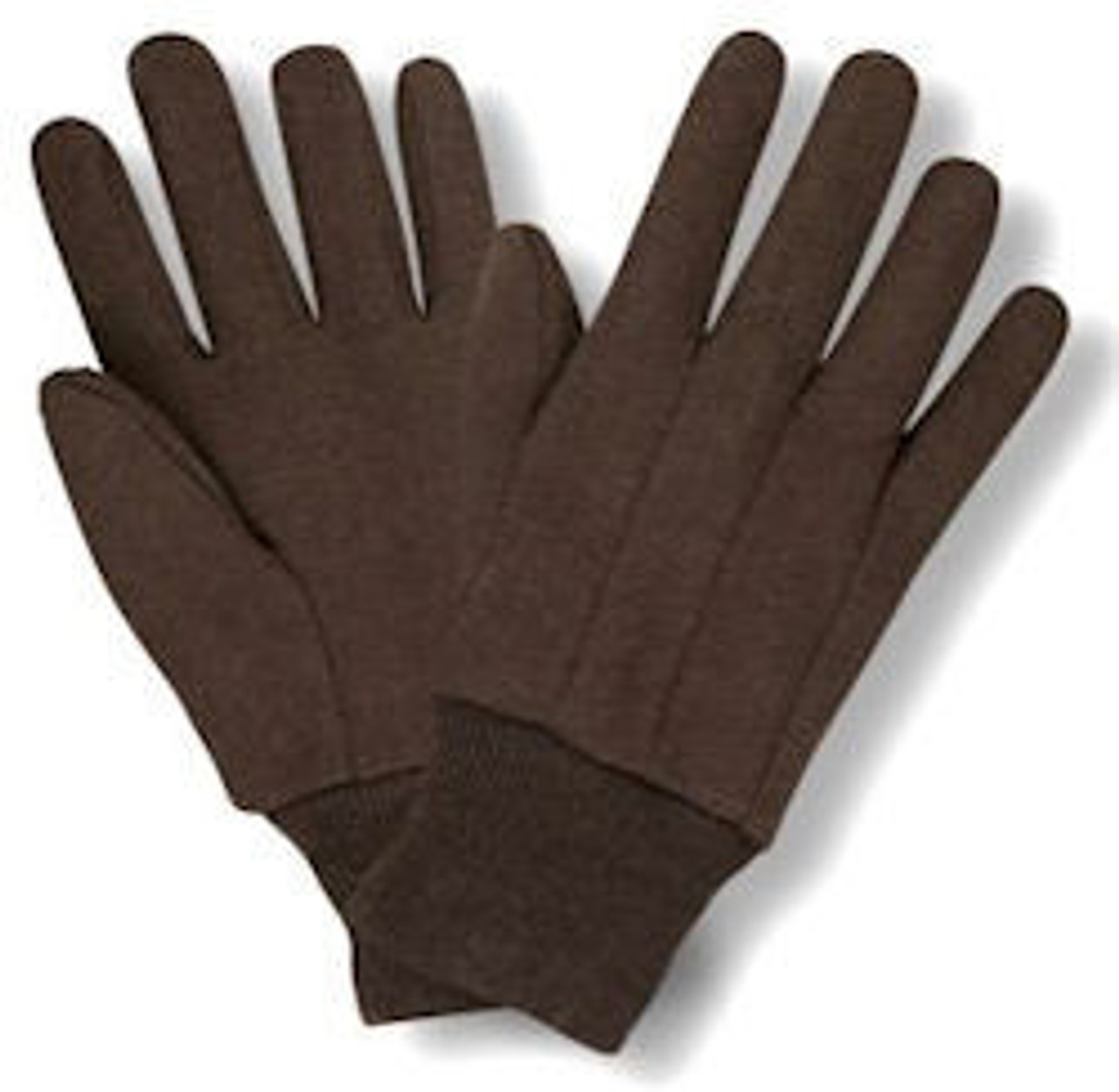 brown jersey gloves