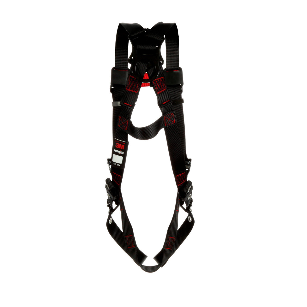 3M Protecta Vest-Style Harness 1161541, Black, Small, EA Case, Fall Prote  通販